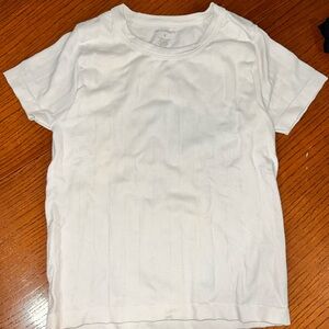 Women's White Short Sleeve Tee